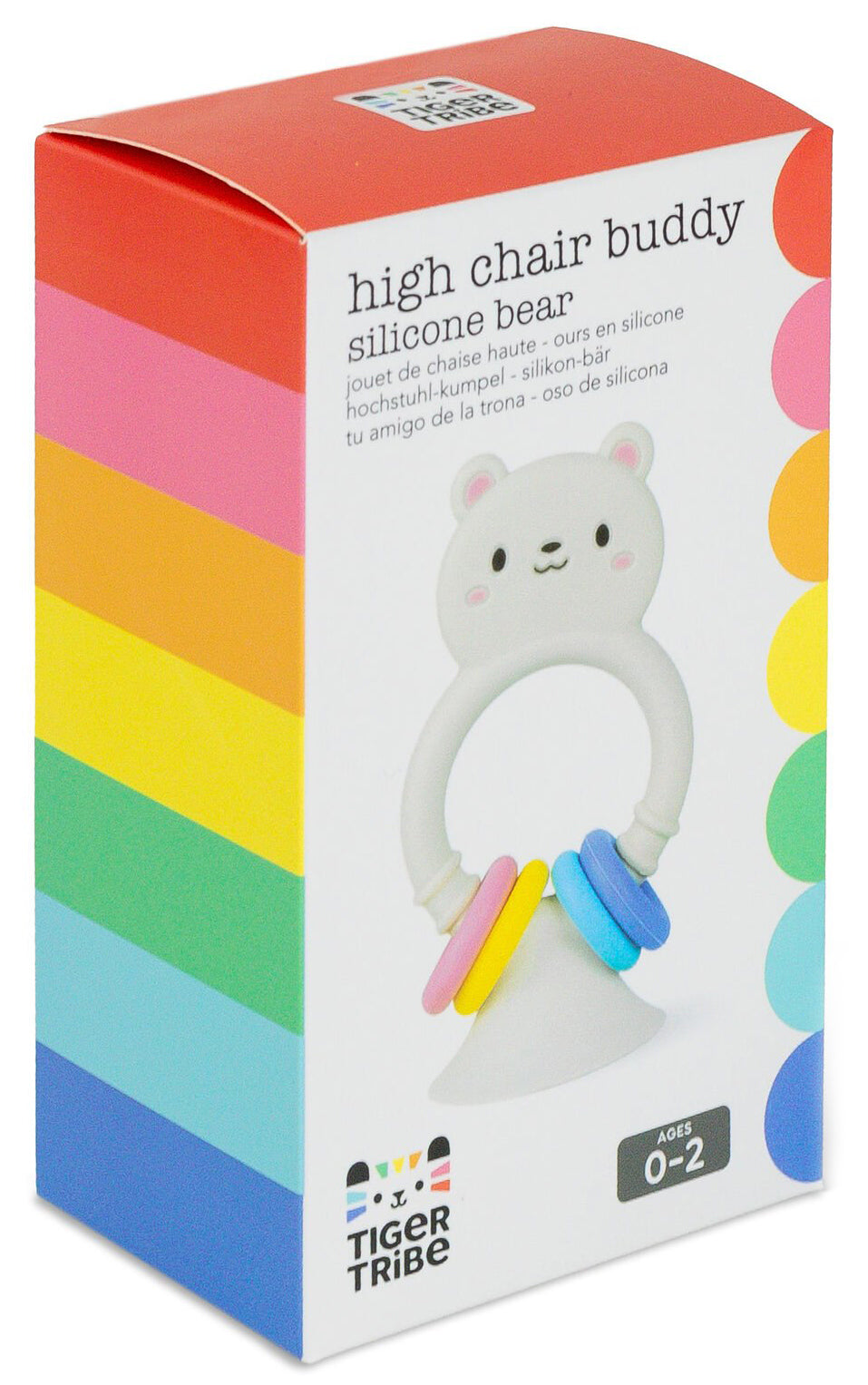 Tiger Tribe High Chair Buddy - Silicone Bear