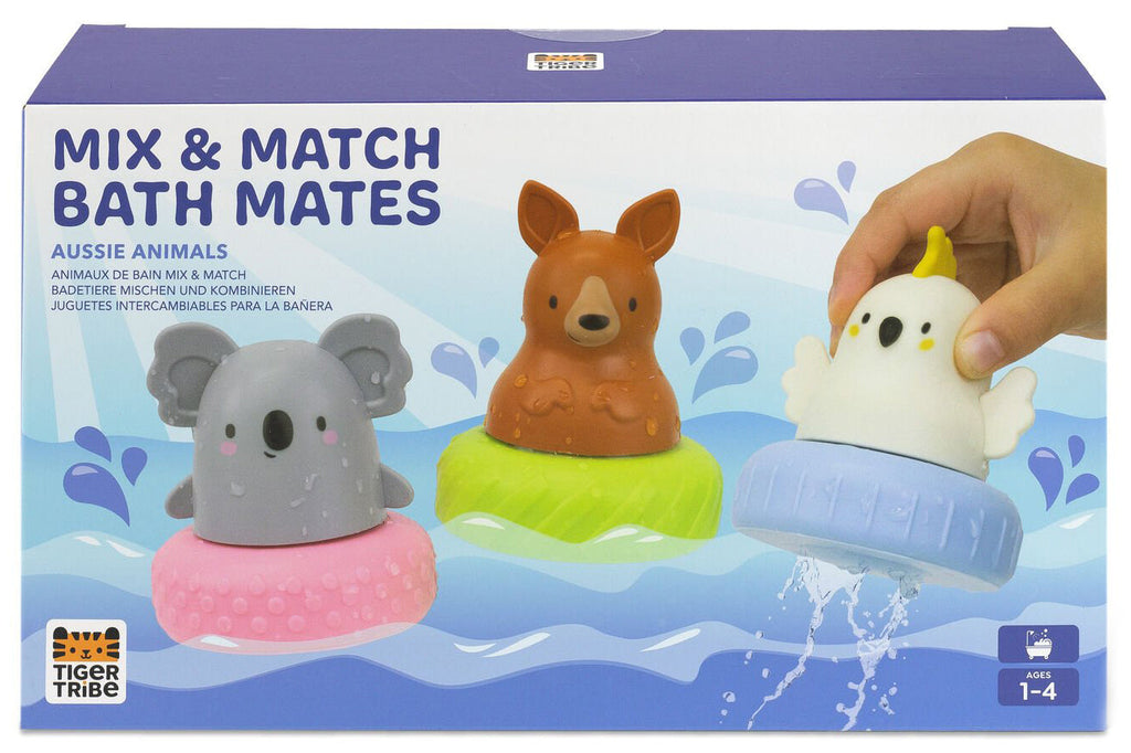 Tiger Tribe Mix & Match Bath Mates - Aussie Animals