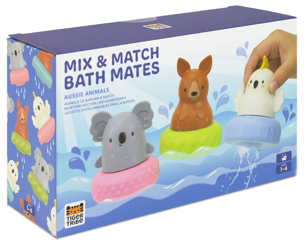 Tiger Tribe Mix & Match Bath Mates - Aussie Animals