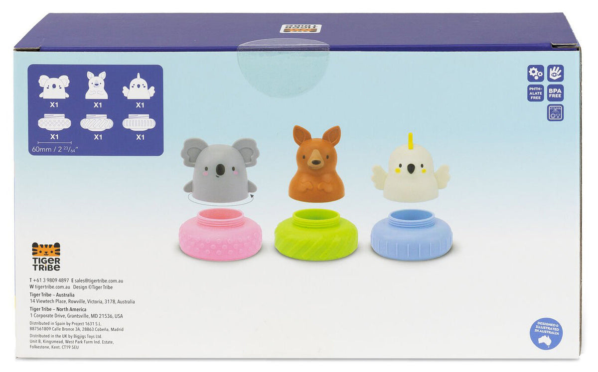 Tiger Tribe Mix & Match Bath Mates - Aussie Animals