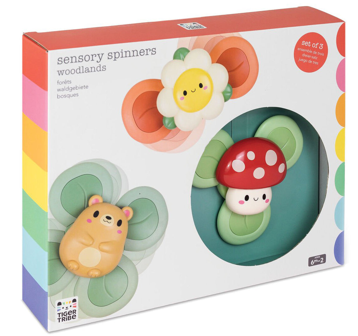 Tiger Tribe Sensory Spinners - Woodlands