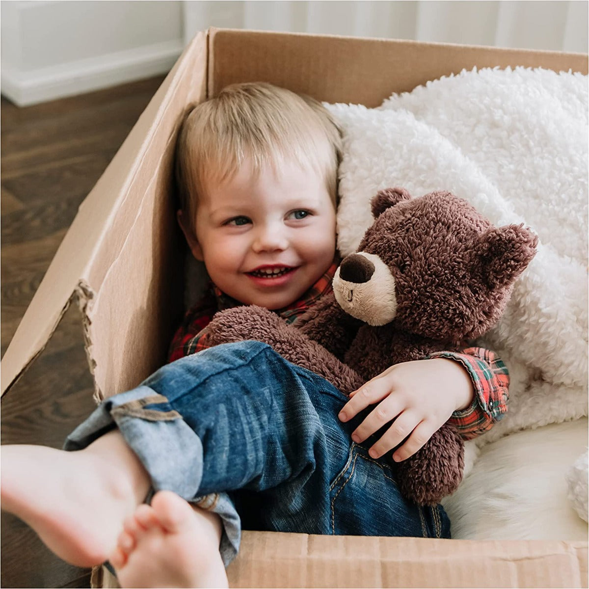 Gund Fuzzy Bear - Chocolate (33cm)