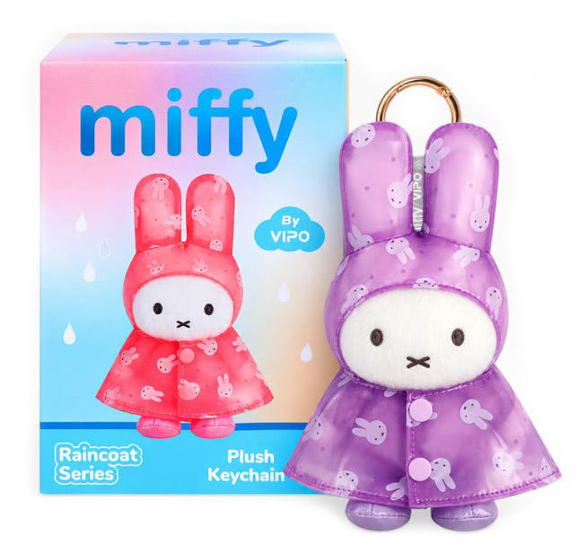 Miffy & Friends Blind Box - Raincoat Plush Keychain (Raincoat Series)