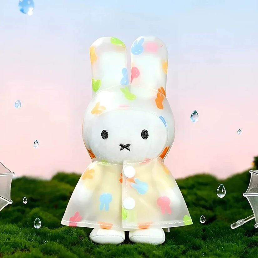 Miffy & Friends Blind Box - Raincoat Plush Keychain (Raincoat Series)