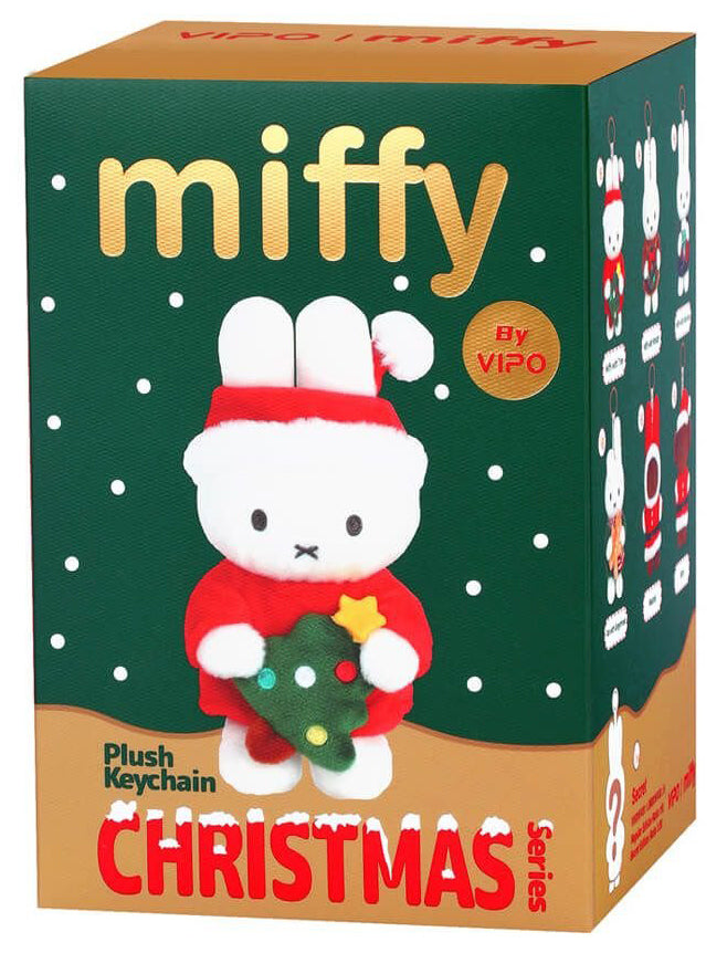 Miffy & Friends Blind Box - Xmas Plush Keychain (Christmas Series)