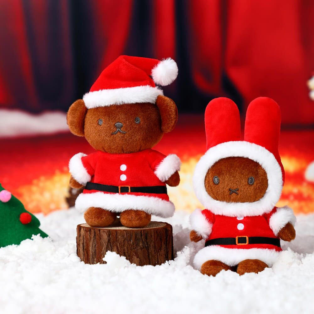 Miffy & Friends Blind Box - Xmas Plush Keychain (Christmas Series)