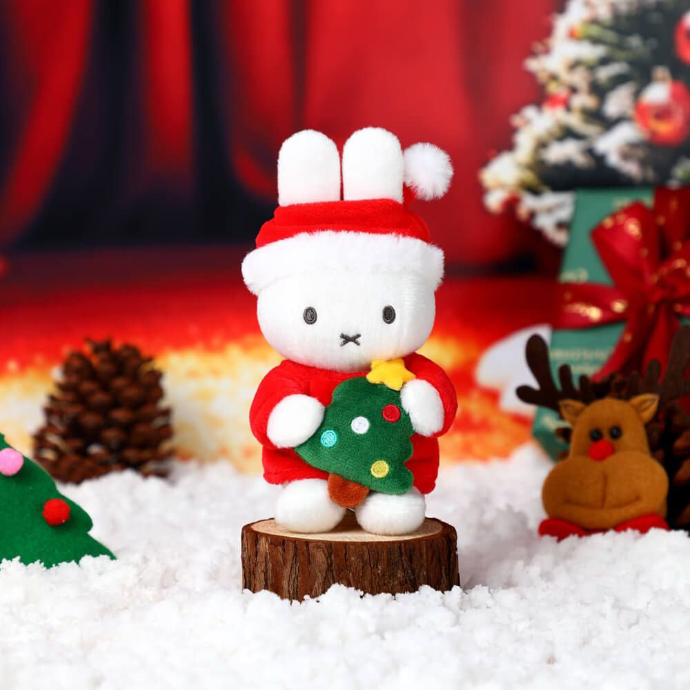 Miffy & Friends Blind Box - Xmas Plush Keychain (Christmas Series)