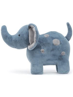 Jellycat Jellycat Zooper Dooper Striped Elephant 12" Soft Toy Plush Beanie Comforter 1488 