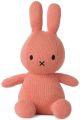 Miffy Plush Sitting Organic Cotton Knit - Peachy Pink (23cm)