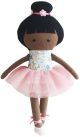 Alimrose Baby Ballerina Doll - Blue Floral (25cm)