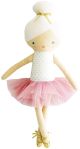 Alimrose Betty Ballerina Doll - Silver Blush (44cm)