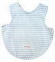 Alimrose Bib with Arm Holes - Blue Stripe