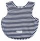 Alimrose Bib with Arm Holes - Navy Stripe