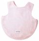 Alimrose Bib with Arm Holes - Pink Stripe