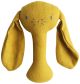 Alimrose Bobby Bunny Stick Rattle - Butterscotch Linen