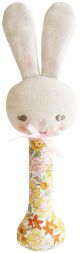 Alimrose Bunny Stick Rattle - Sweet Marigold