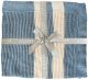 Alimrose Charlie Baby Blanket Chunky Knit - Blue