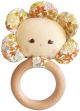 Alimrose Flower Baby Teether Rattle - Sweet Marigold