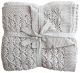 Alimrose Organic Heritage Knit Baby Blanket - Cloud