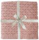 Alimrose Organic Heritage Knit Baby Blanket - Petal