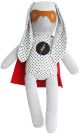 Alimrose Super Hero Cuddle Bunny - Navy Star (51cm)