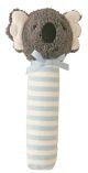 Alimrose Koala Hand Squeaker - Blue Stripe