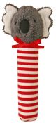 Alimrose Koala Hand Squeaker - Red Stripe