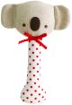 Alimrose Koala Stick Rattle - Red Spot