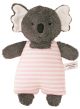 Alimrose Koala Toy Rattle - Pink Stripe (23cm)