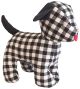 Alimrose Musical Puppy - Black Check (19cm)