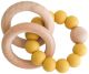 Alimrose Beechwood Teether Ring Set - Butterscotch