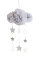 Alimrose Tulle Cloud Mobile - Mist & Silver