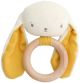 Alimrose Baby Bunny Teether Rattle - Butterscotch