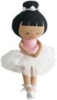 Alimrose Baby Ballerina Doll - Pink Spot (25cm)
