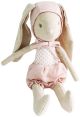 Alimrose Baby Girl Bunny in Bonnet (26cm)