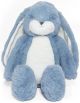 Bunnies by the Bay Little Floppy Nibble Bunny - Medium Blue Lavender Luster (32cm)