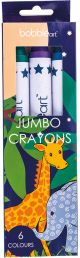 Bobble Art Jungle Jumbo Crayon Set