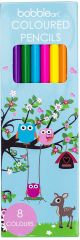 Bobble Art Woodland Coloured Pencils 8pk