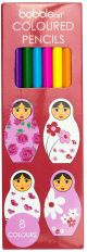 Bobble Art Babushka Coloured Pencils 8pk