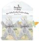 Bunnies by the Bay Bloom Bunny Wee Silly Buddy Twin Pack - Grey (17cm)
