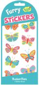 Butterfly Furry Stickers