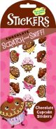 Chocolate Cupcake Scratch & Sniff Stickers