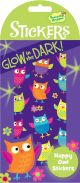 Glow in the Dark Happy Owl Stickers