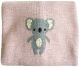 Alimrose Organic Koala Blanket - Pink