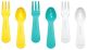 Lunch Punch Fork & Spoon Set - Yellow (6 pack)