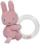 Miffy Plush Ring Rattle - Pink Corduroy