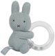 Miffy Plush Ring Rattle - Green Knit