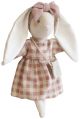 Alimrose Mini Sofia Bunny - Rose Check (26cm)