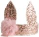 Alimrose Sequin Bunny Crown - Rose Gold