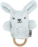 O.B. Designs Baxter Bunny Rattle Teether - Light Blue